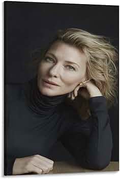 Amazon.co.jp: ケイト・ブランシェット ポスター 1 キャンバスアート